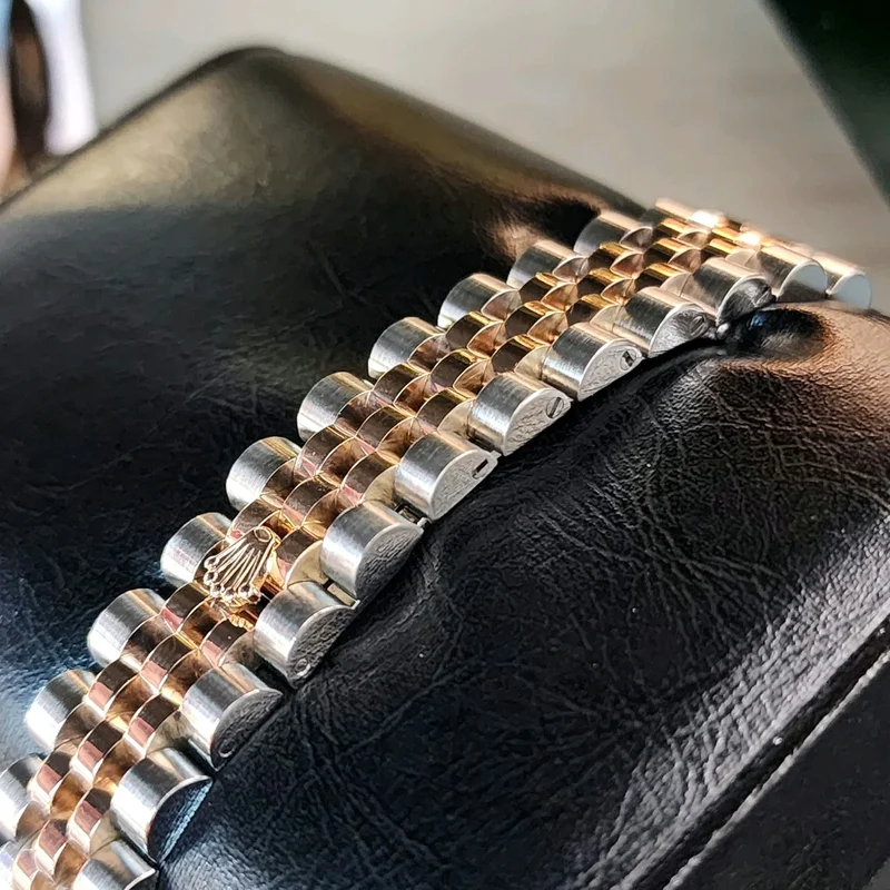 Thumb Datejust 31 Rolesor Everose Fluted / Jubilee / White Roman