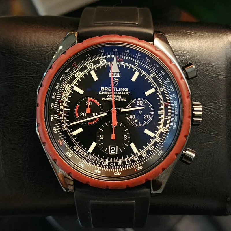 Chrono-Matic 49 M14360 Stainless Steel Black