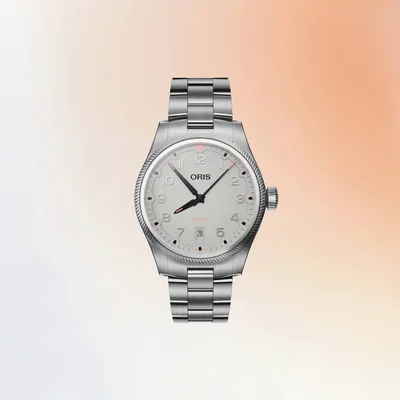 Big Crown ProPilot Date Stainless Steel / Chalk / Bracelet