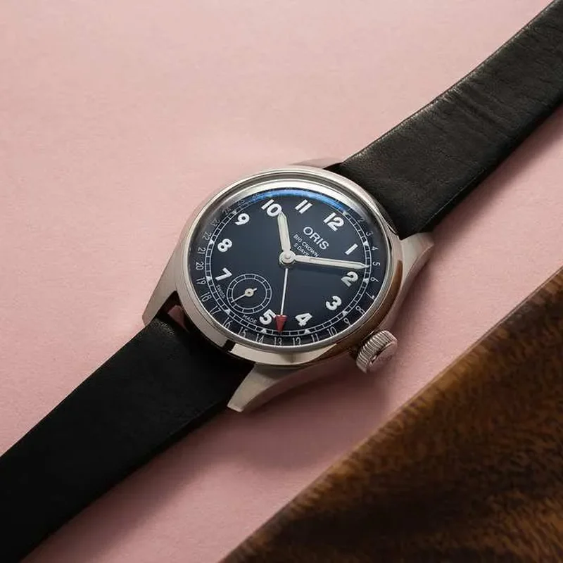 Big Crown Pointer Date Calibre 403 Stainless Steel / Blue