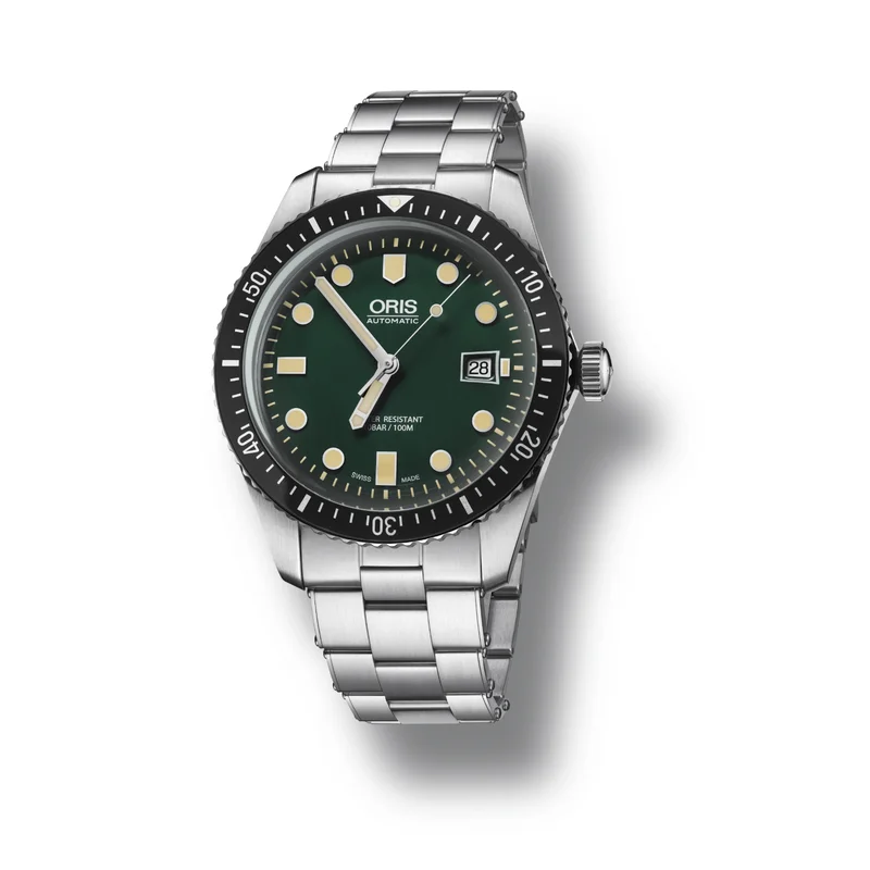 Divers Sixty-Five 42 Stainless Steel / Green / Bracelet