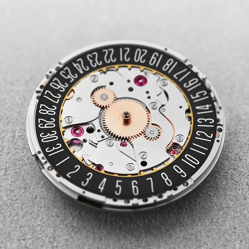 Thumb Aquis Date Calibre 400 41.5 Stainless Steel / Green / Rubber