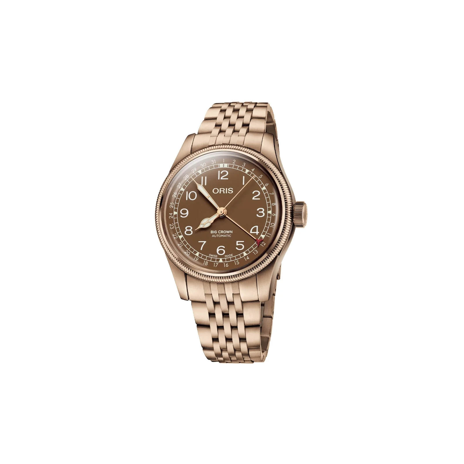 Big Crown Original Pointer Date 40 Bronze / Brown / Bracelet