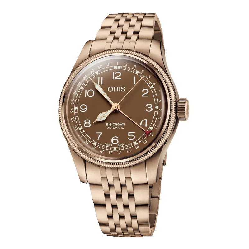 Big Crown Original Pointer Date 40 Bronze / Brown / Bracelet