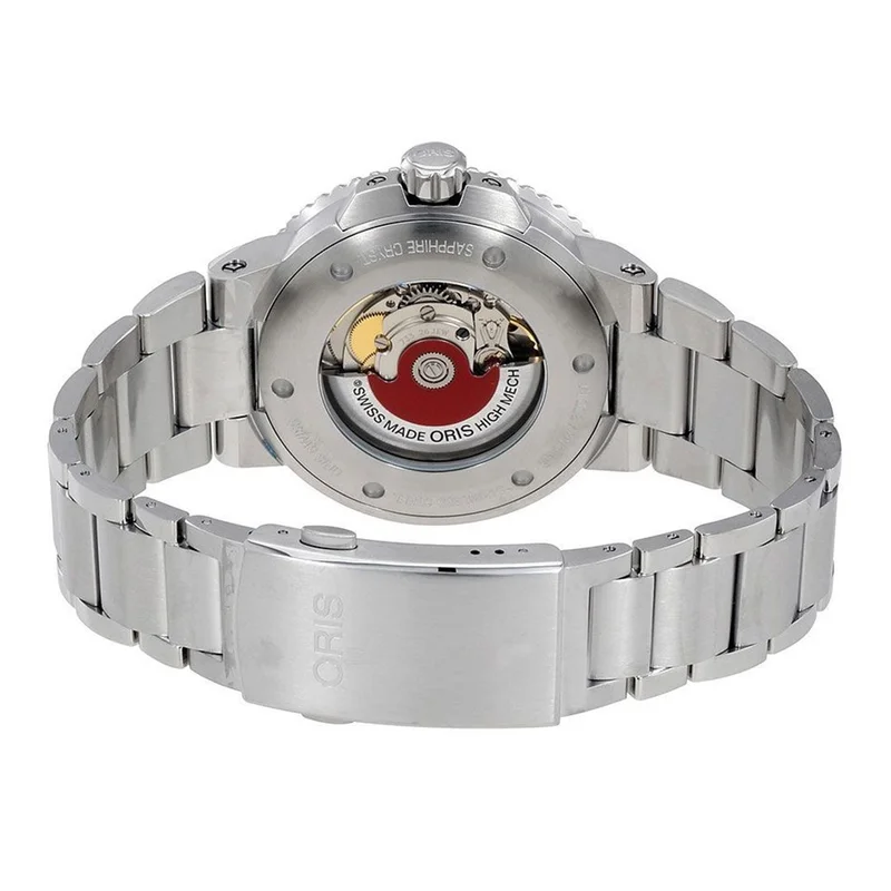 Thumb Aquis Date 43.5 Stainless Steel / Black / Bracelet