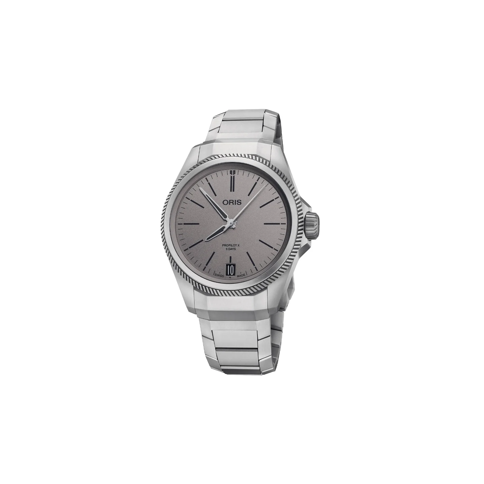 ProPilot X Calibre 400 Titanium / Grey / Bracelet