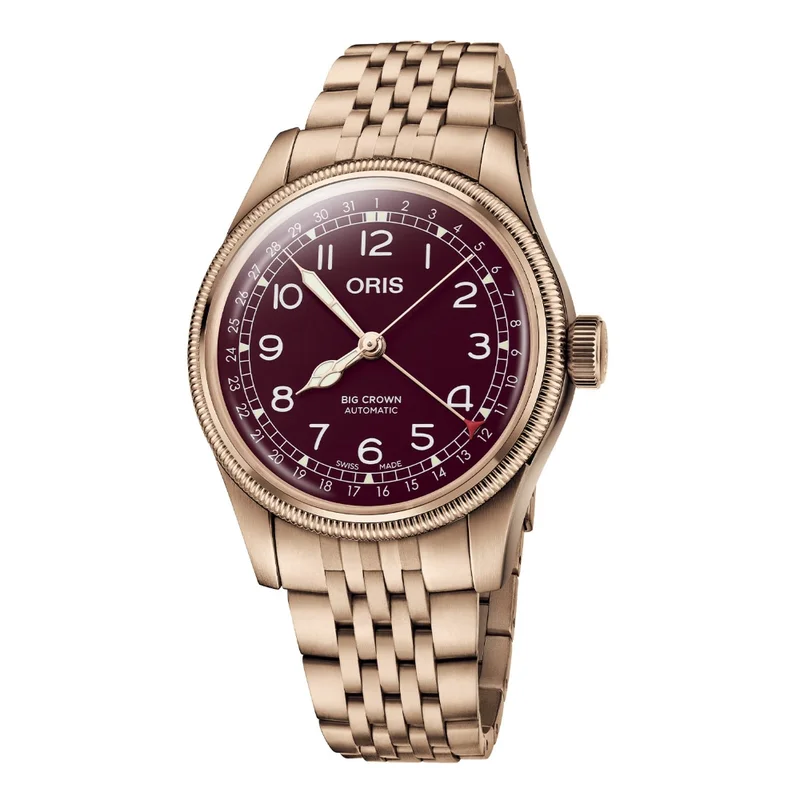 Big Crown Original Pointer Date 40 Bronze / Red / Bracelet