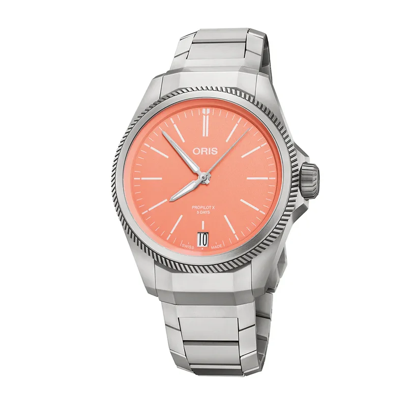 ProPilot X Calibre 400 Titanium / Pink / Bracelet