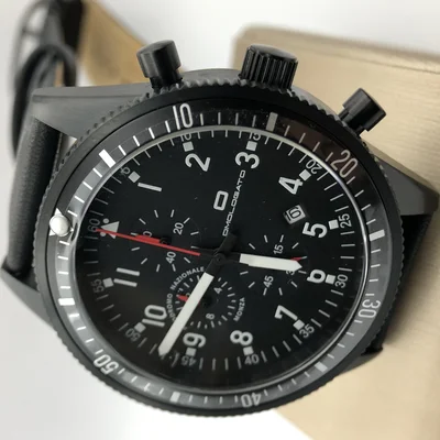 Monza Black Chronograph