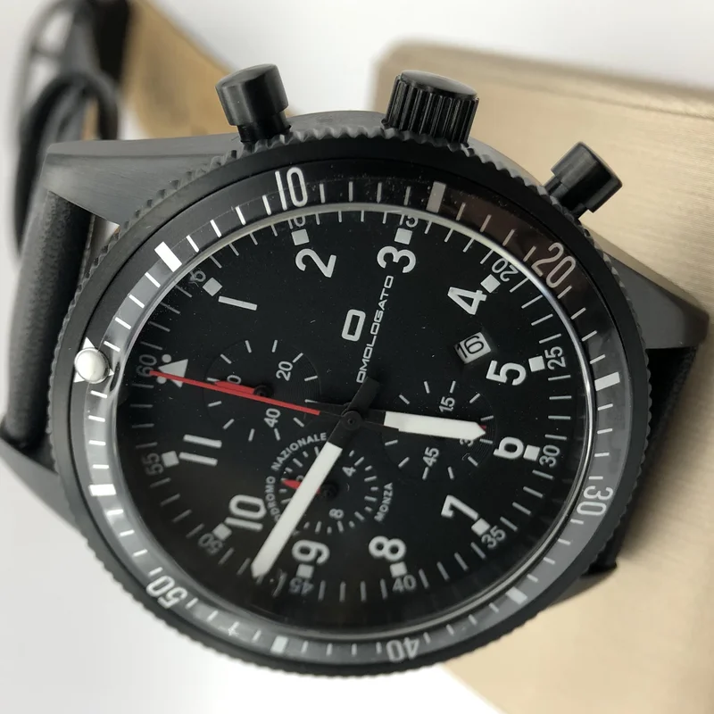 Thumb Monza Black Chronograph