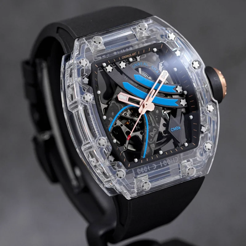 Thumb Crystal Case Series Blue and Black Dreamland