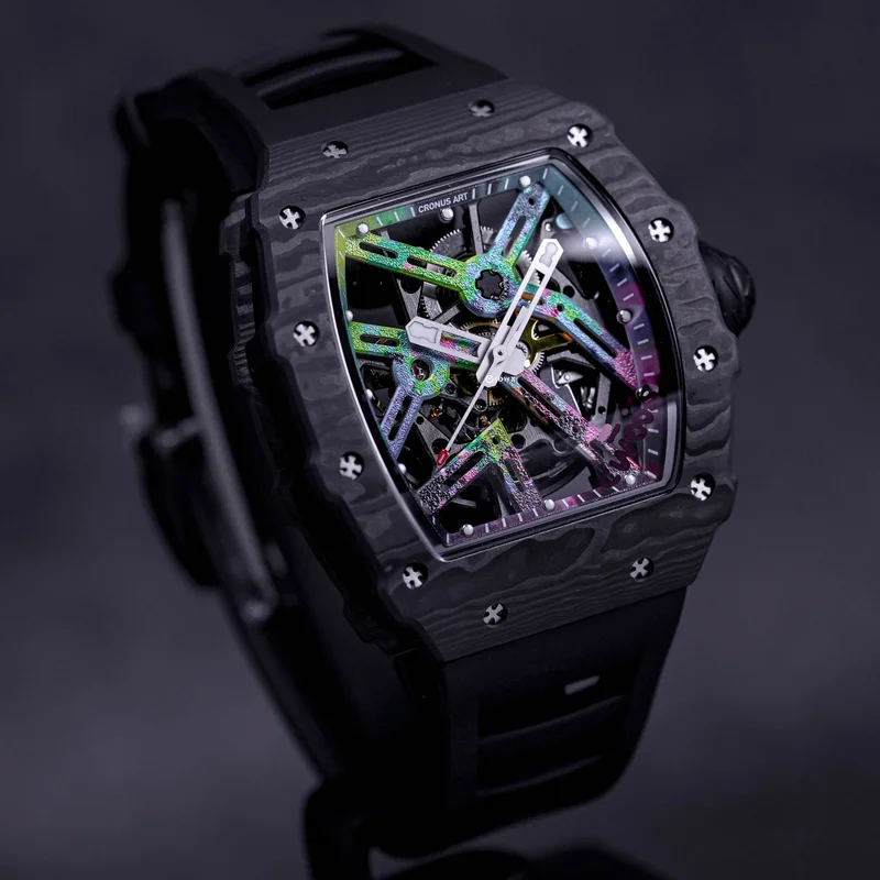 Thumb NTPT Carbon Fiber Silverstone Circuit Rainbow Skeleton