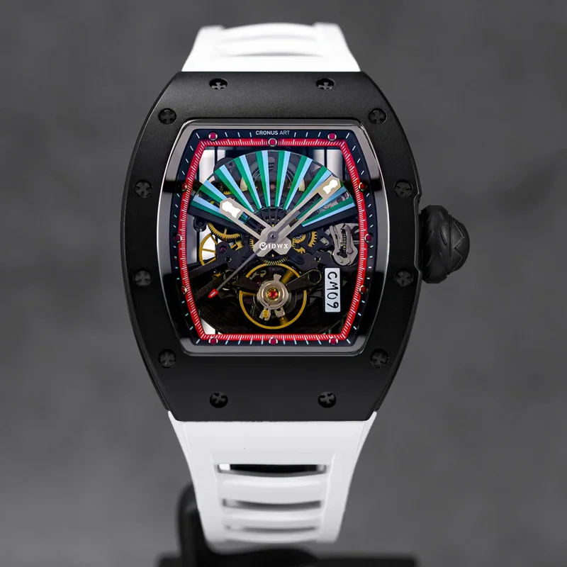 Folding Fan Black Carbon