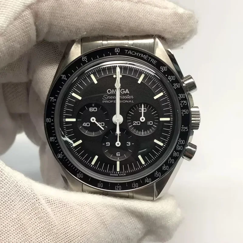 Speedmaster Professional Moonwatch 3861 Stainless Steel / Black / Plexi / Bracelet
