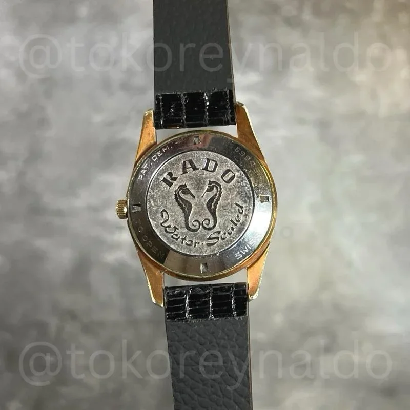Thumb Rado World Travel Polerouter 59948 Gold-Plated Champagne Concentric Guilloché Dial