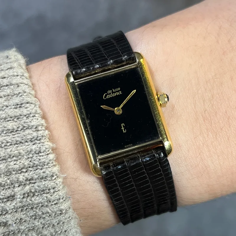 VINTAGE CATENA  DE LUXE TANK 18K