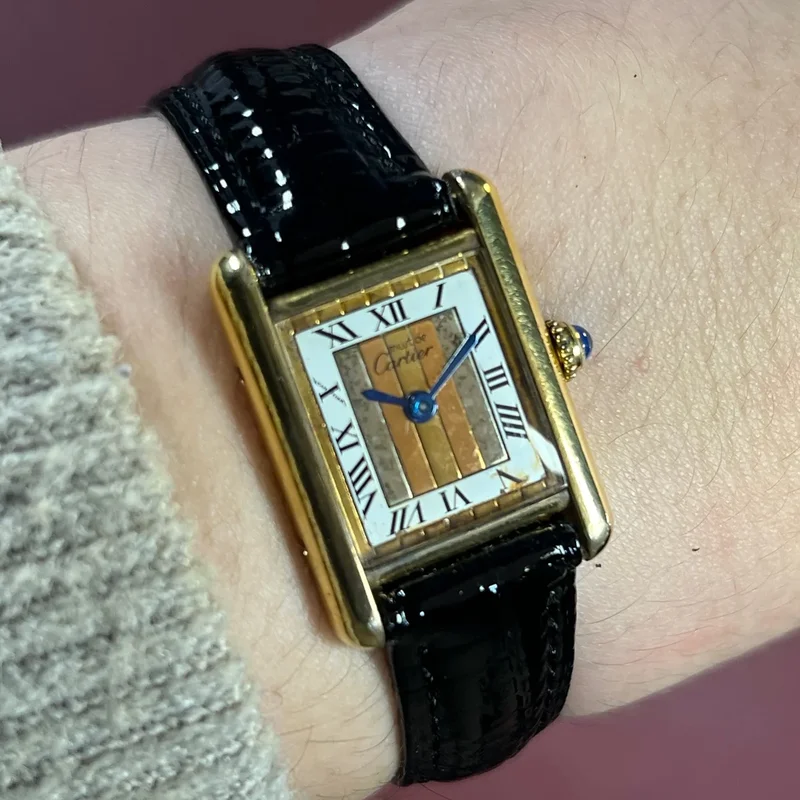 VINTAGE CARTIER MUST DE SM TANK