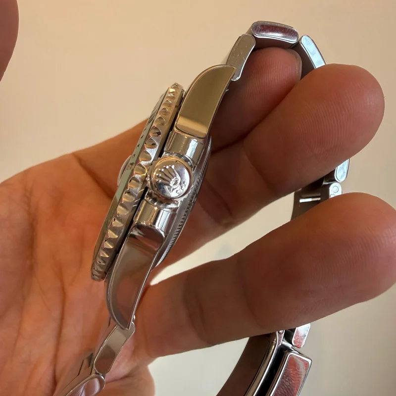 Thumb Submariner Date Stainless Steel / Green / Cerachom