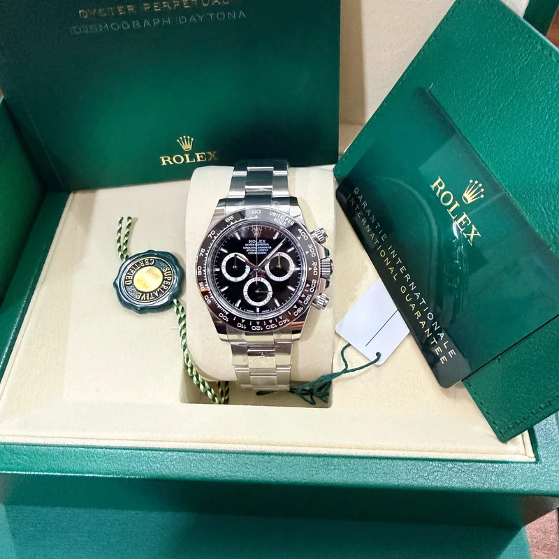 Thumb Cosmograph Daytona Stainless Steel - Cerachrom / Black / Oyster