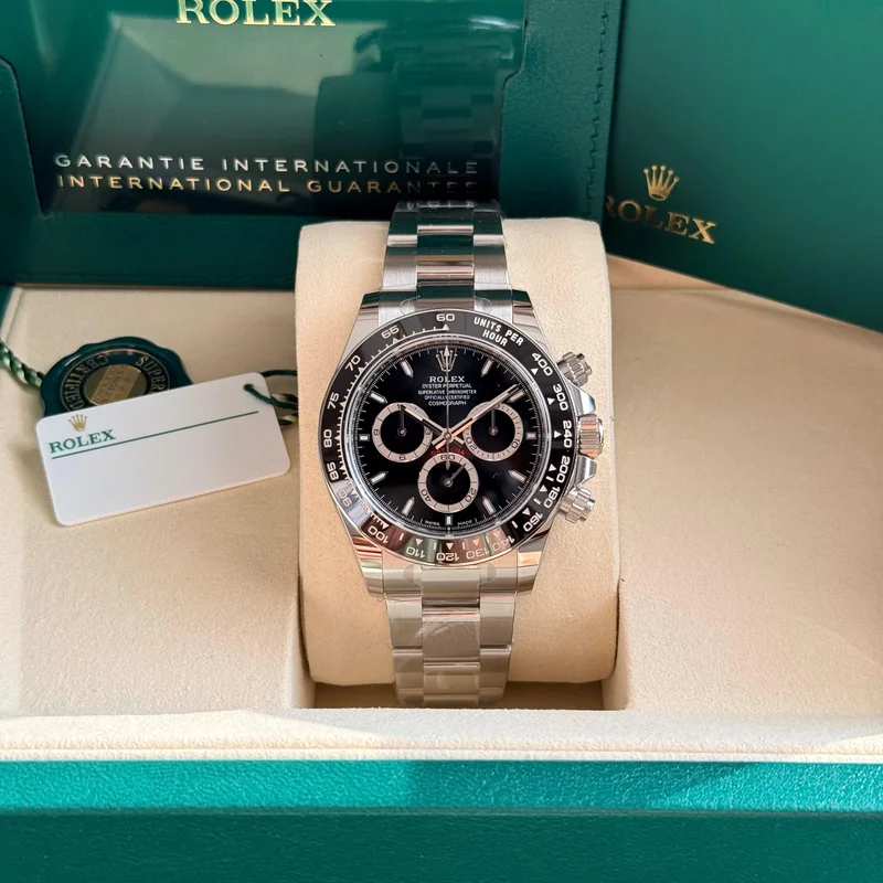 Cosmograph Daytona Stainless Steel - Cerachrom / Black / Oyster