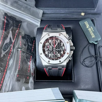 Royal Oak Offshore 26470 Stainless Steel / Black / Alligator