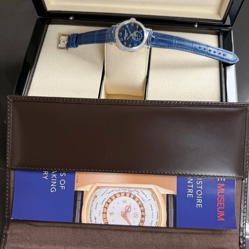 Thumb Moonphase 7121 White Gold - Diamond / Blue