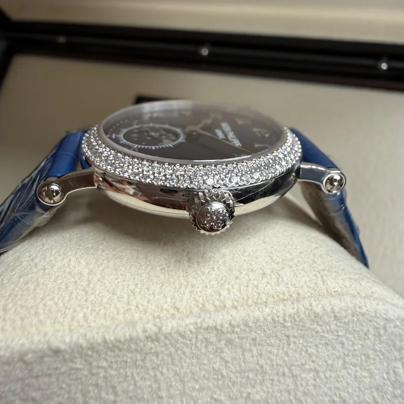 Thumb Moonphase 7121 White Gold - Diamond / Blue