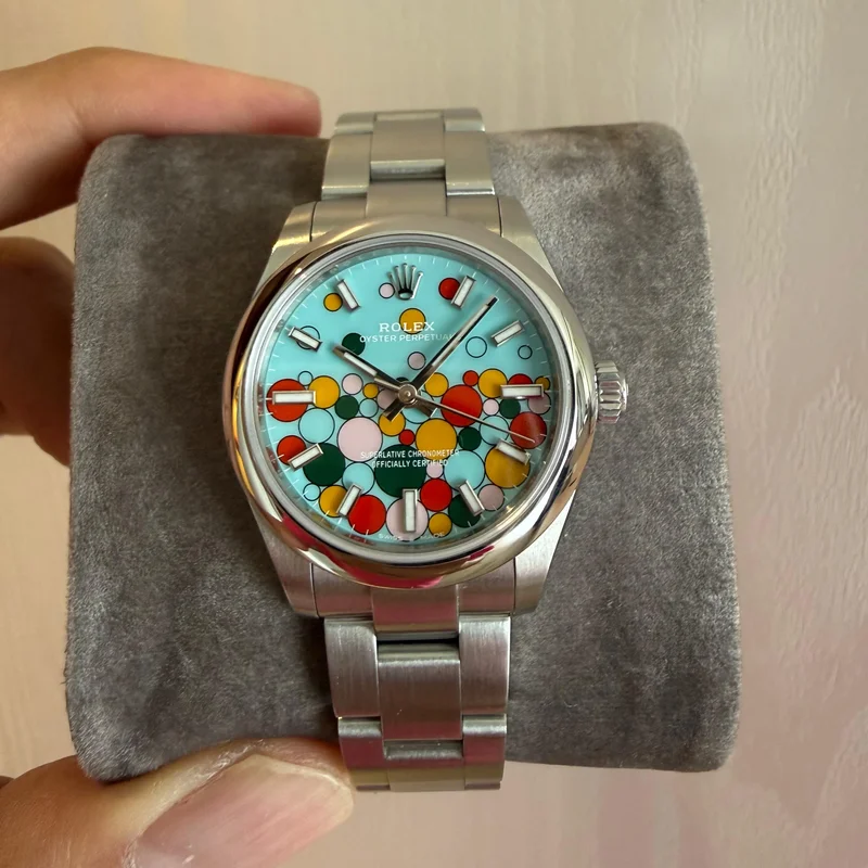 Oyster Perpetual 31 Stainless Steel / Turquoise Celebration