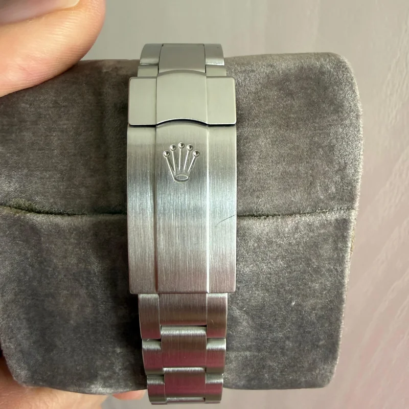 Thumb Oyster Perpetual 31 Stainless Steel / Turquoise Celebration