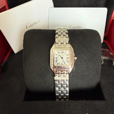 Panthere Small Stainless Steel White