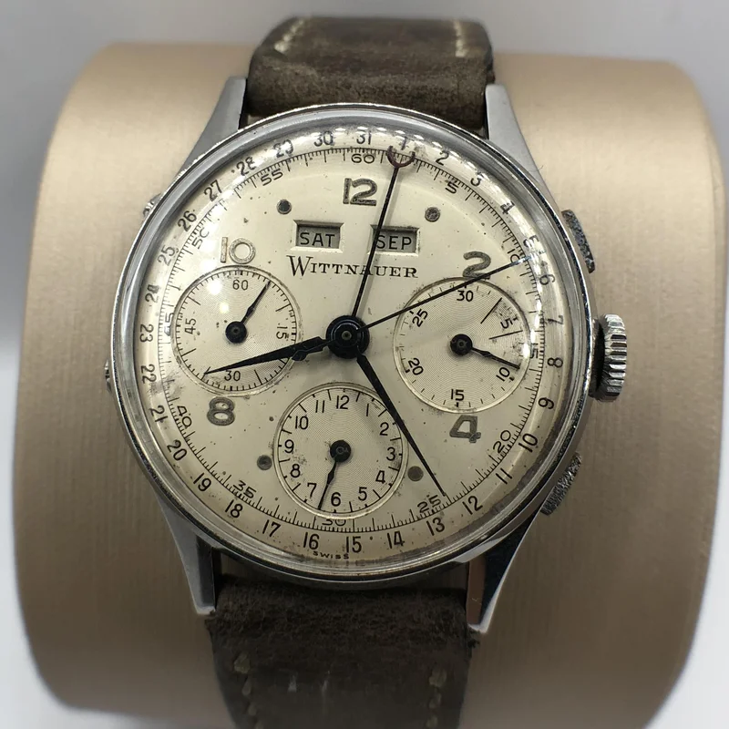 Thumb Valjoux 72C Triple Calendar Chronograph