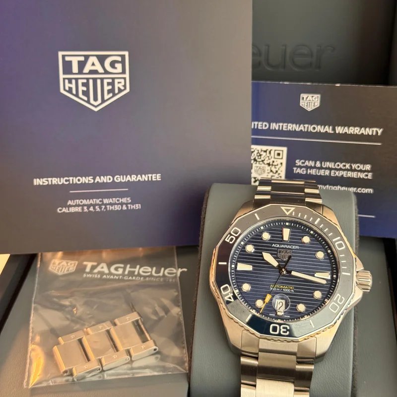 Aquaracer Professional 300 43 Stainless Steel / Blue