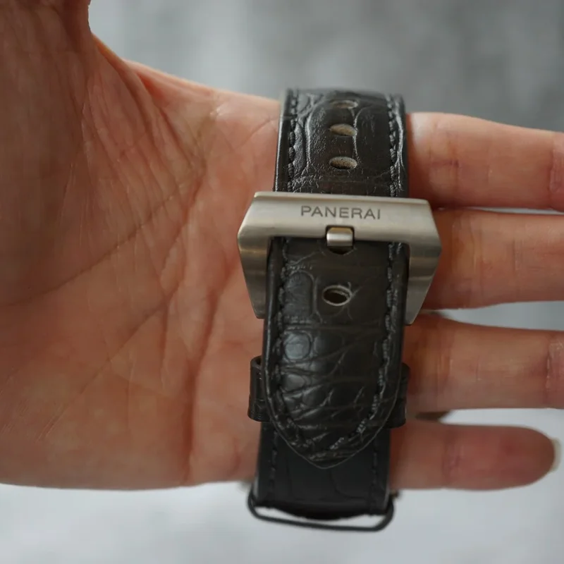 Thumb Luminor 1950 Tourbillon GMT Titanio Lo Scienziato Blue