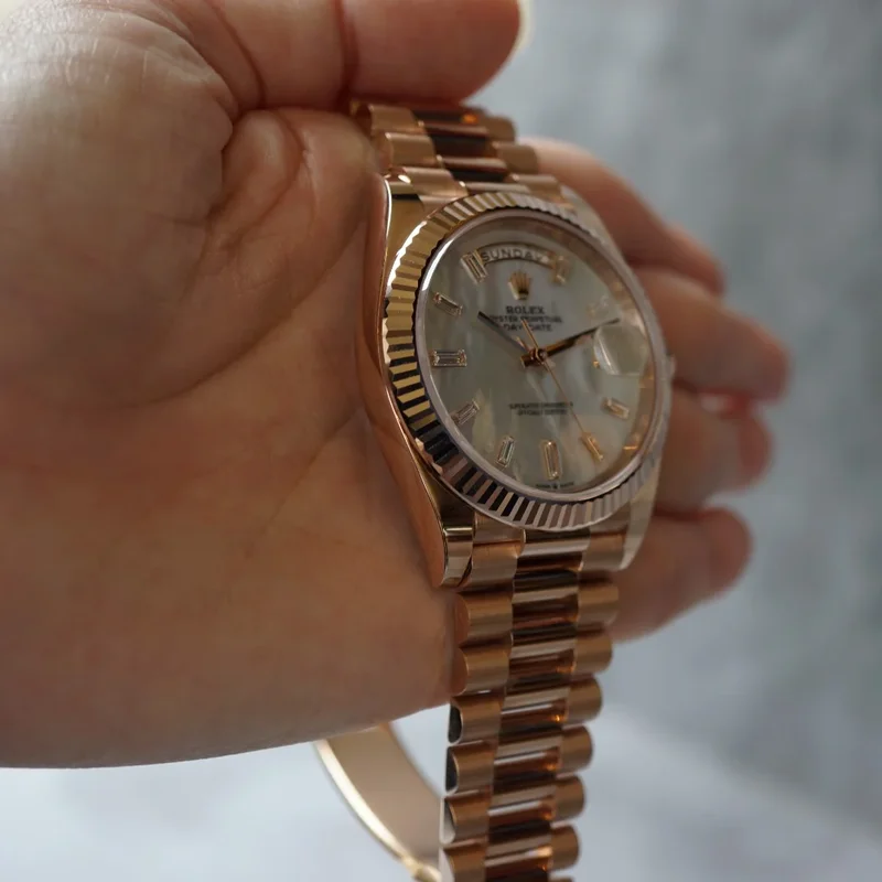 Thumb Day-Date 40 Everose / Sundust - Diamond