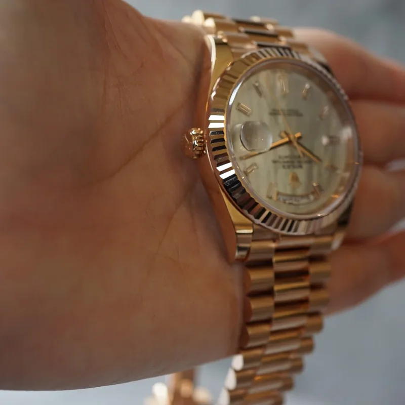 Thumb Day-Date 40 Everose / Sundust - Diamond