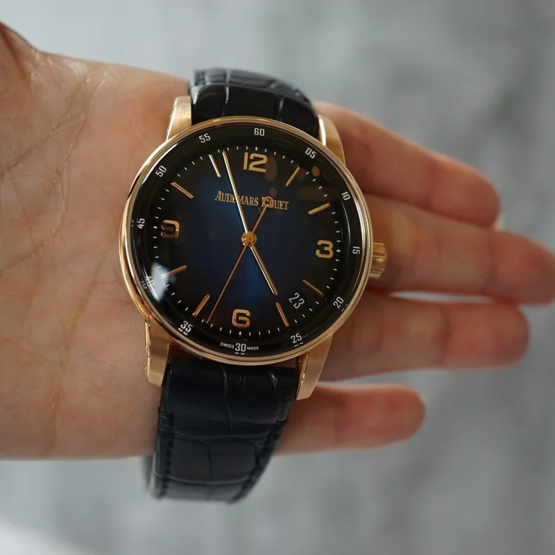 CODE 11.59 Automatic Pink Gold / Blue Gradient