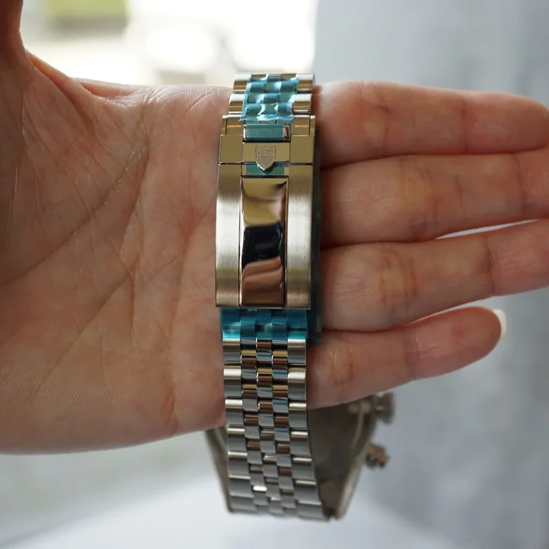 Thumb Heritage Black Bay Chronograph Pink / Bracelet