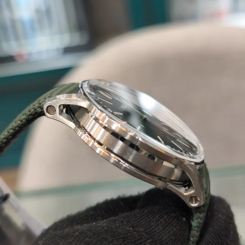 Thumb CODE 11.59 Automatic Stainless Steel / Green / Fabric