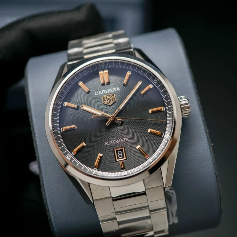 Carrera Automatic Stainless Steel / Black / Bracelet