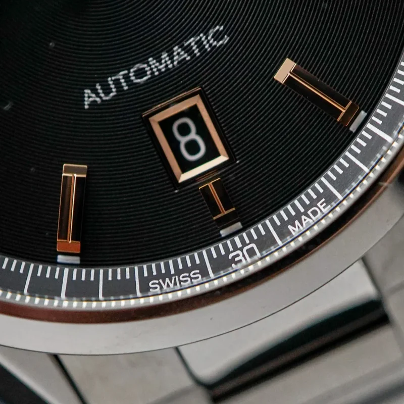 Thumb Carrera Automatic Stainless Steel / Black / Bracelet