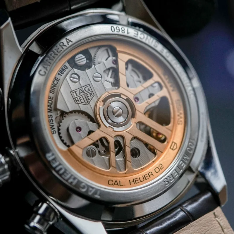 Thumb Carrera Calibre Heuer 02 42 Stainless Steel / Grey / Strap