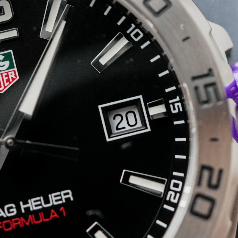 Thumb Formula 1 Quartz 41 Stainless Steel / Black / Bracelet