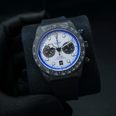 Black Bay Chrono “Carbon 25” White Racing Dial