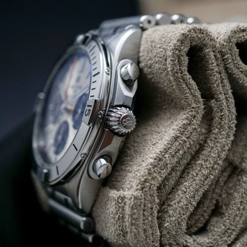 Thumb Chronomat B01 42 Stainless Steel / Silver / Rouleaux
