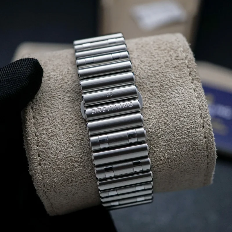 Thumb Chronomat B01 42 Stainless Steel / Silver / Rouleaux