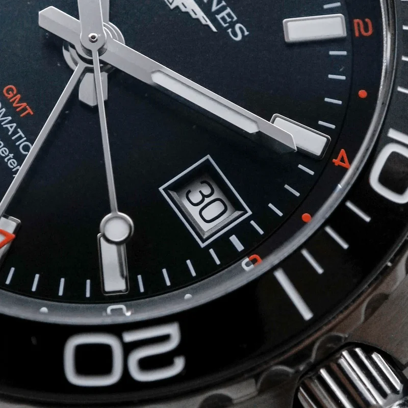 Thumb Hydroconquest GMT 41 Stainless Steel / Black / Rubber