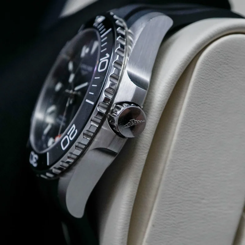 Thumb Hydroconquest GMT 41 Stainless Steel / Black / Rubber