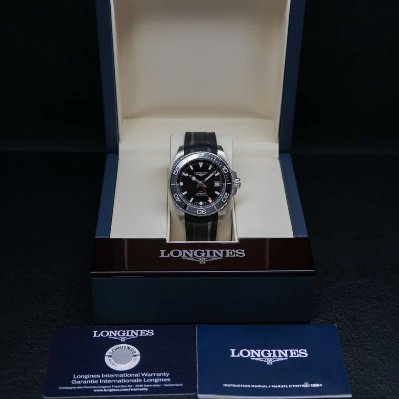 Thumb Hydroconquest GMT 41 Stainless Steel / Black / Rubber