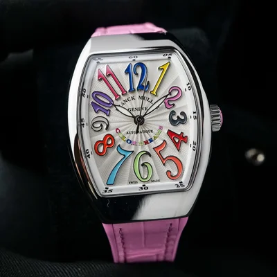 Vanguard Lady Center Seconds Color Dream Pink