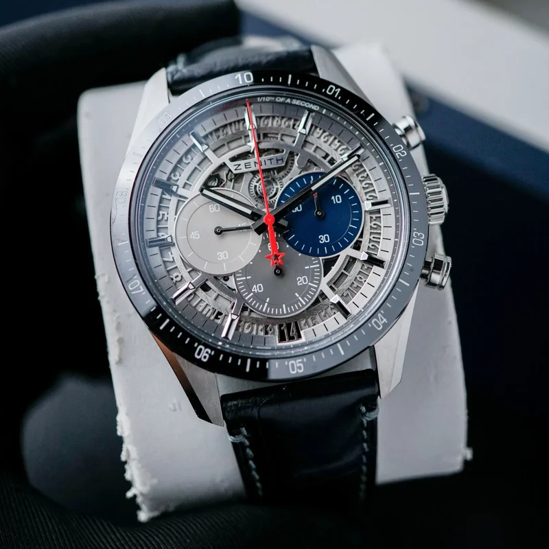 Chronomaster 2 Titanium / Skeleton / Alligator